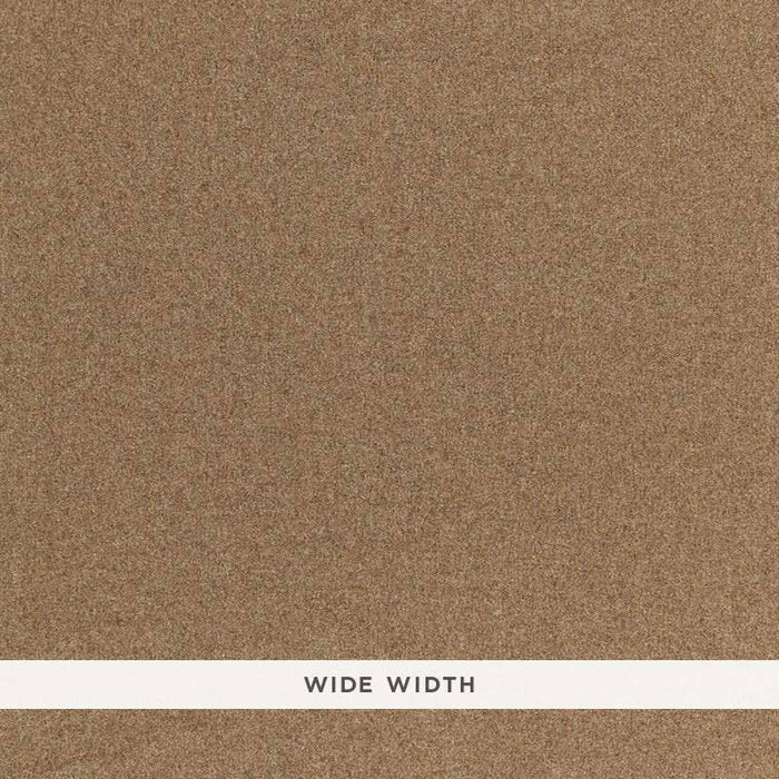 Schumacher Chester Wool Sidewall Tabac Wallpaper 5006291