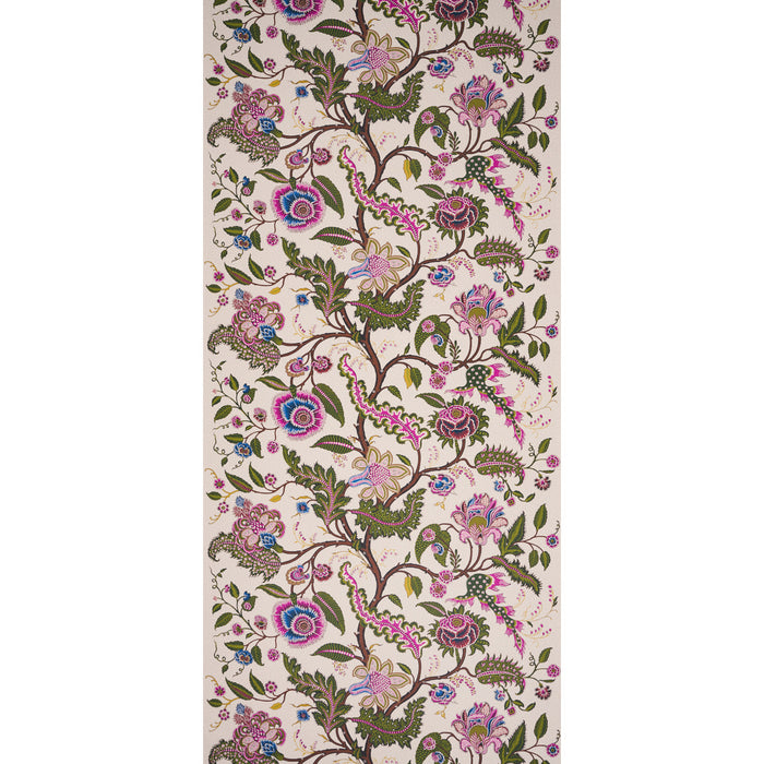 Schumacher Sinhala Sidewall Jewel Wallpaper 5006614