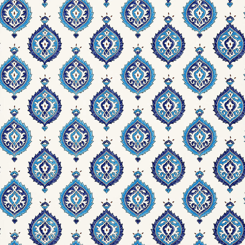 Schumacher Samovar Peacock Wallpaper 5006680