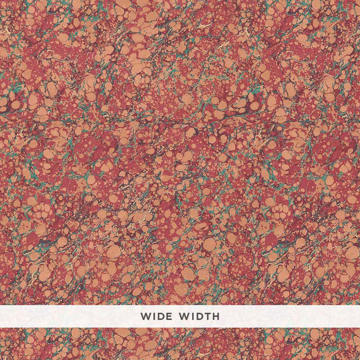 Schumacher Florence Carnelian Wallpaper 5006902