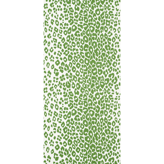 Schumacher Iconic Leopard Green Wallpaper 5007015