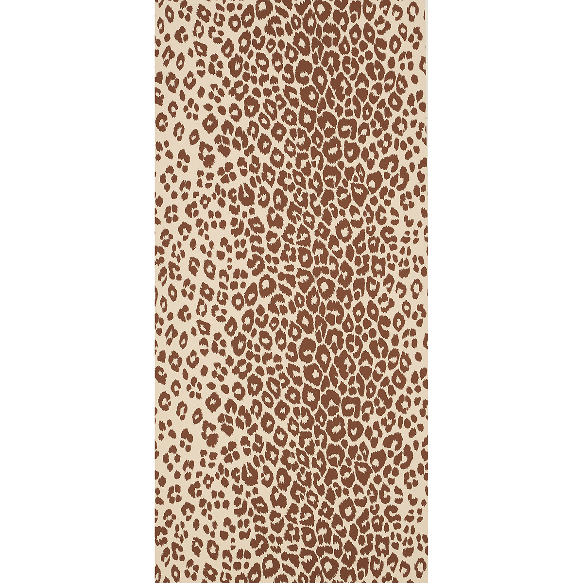 Schumacher Iconic Leopard Brown On Neutral Wallpaper 5007019