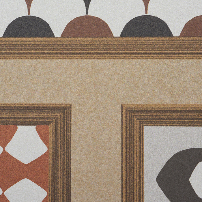 Schumacher Robinchon Panel B Brown Wallpaper 5007110