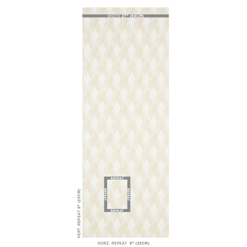 Schumacher Fetlock Natural Wallpaper 5007130