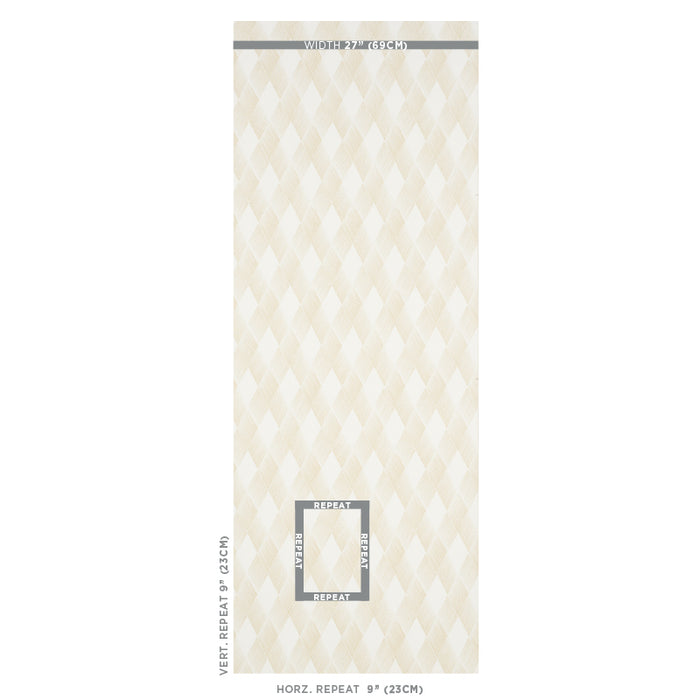 Schumacher Fetlock Natural Wallpaper 5007130