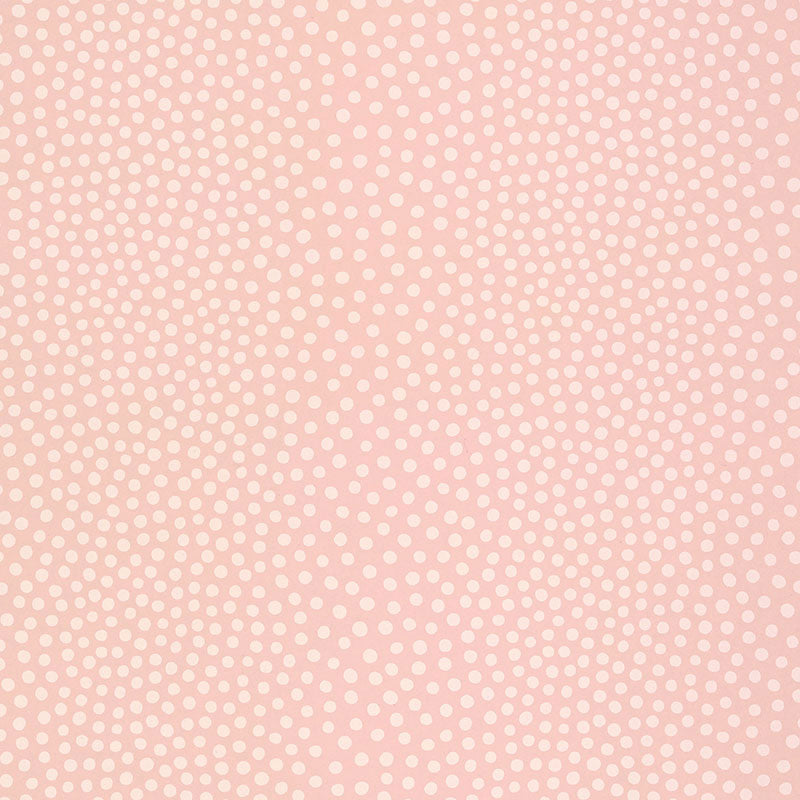 Schumacher Raindots Washed Pink Wallpaper 5007500