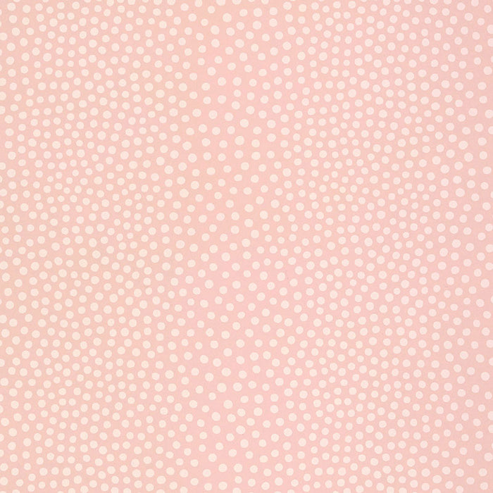 Schumacher Raindots Washed Pink Wallpaper 5007500