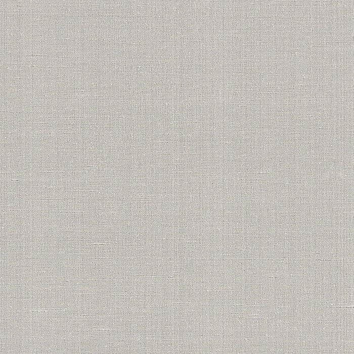 Schumacher Linen Lame Platinum Wallpaper 5007810