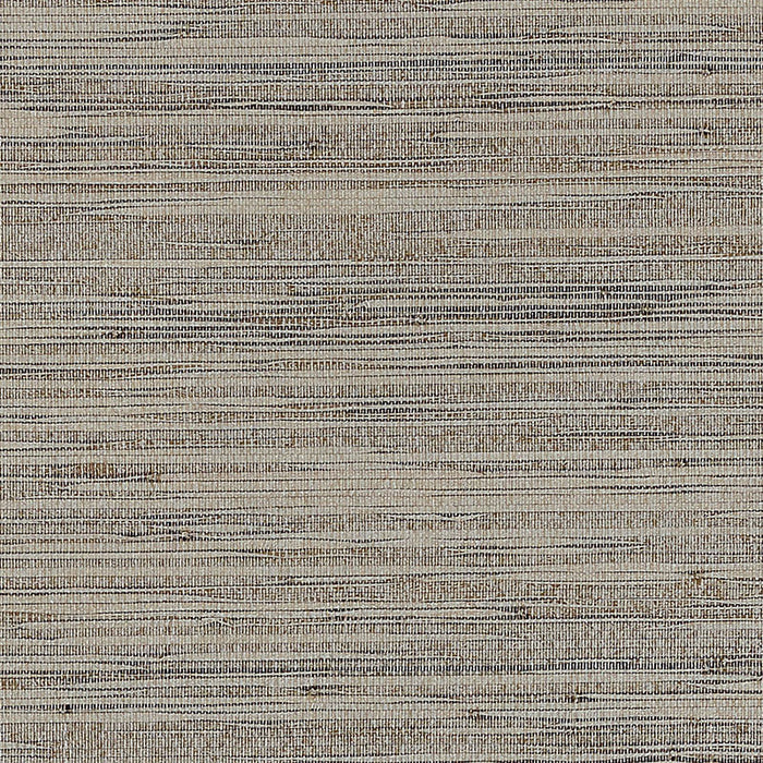 Schumacher Burnished Raffia Burnished Silver Wallpaper 5007822