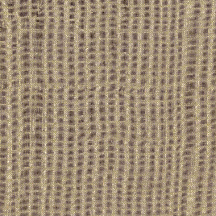 Schumacher Gilded Linen Cocoa & Gold Wallpaper 5007848