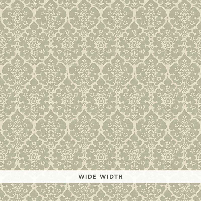 Schumacher Burley Sage Wallpaper 5008033