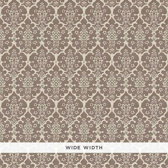 Schumacher Burley Berber Brown Wallpaper 5008036