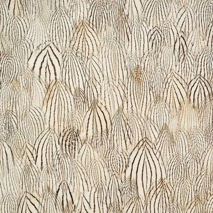 Schumacher Diamond White Peach Wallpaper 5008387