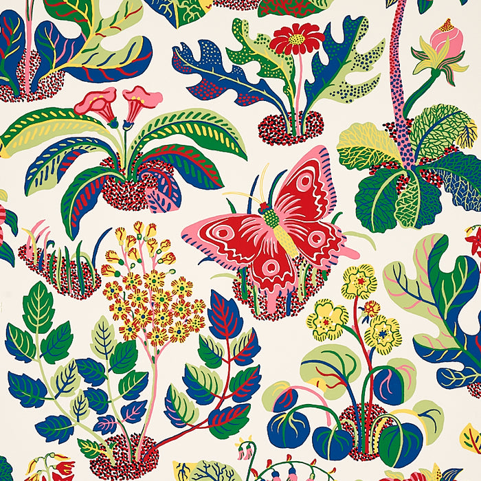 Schumacher Exotic Butterfly Spring Wallpaper 5008424