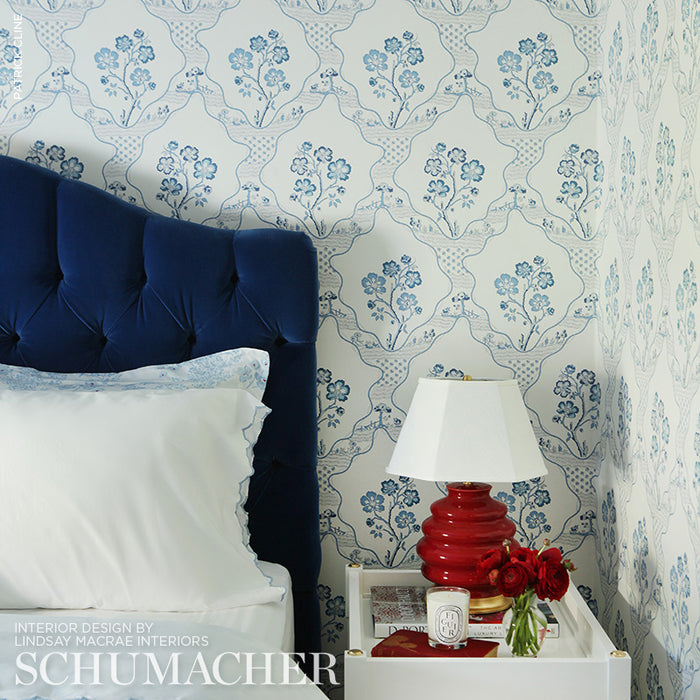 Schumacher Marella Delft Wallpaper 5008801