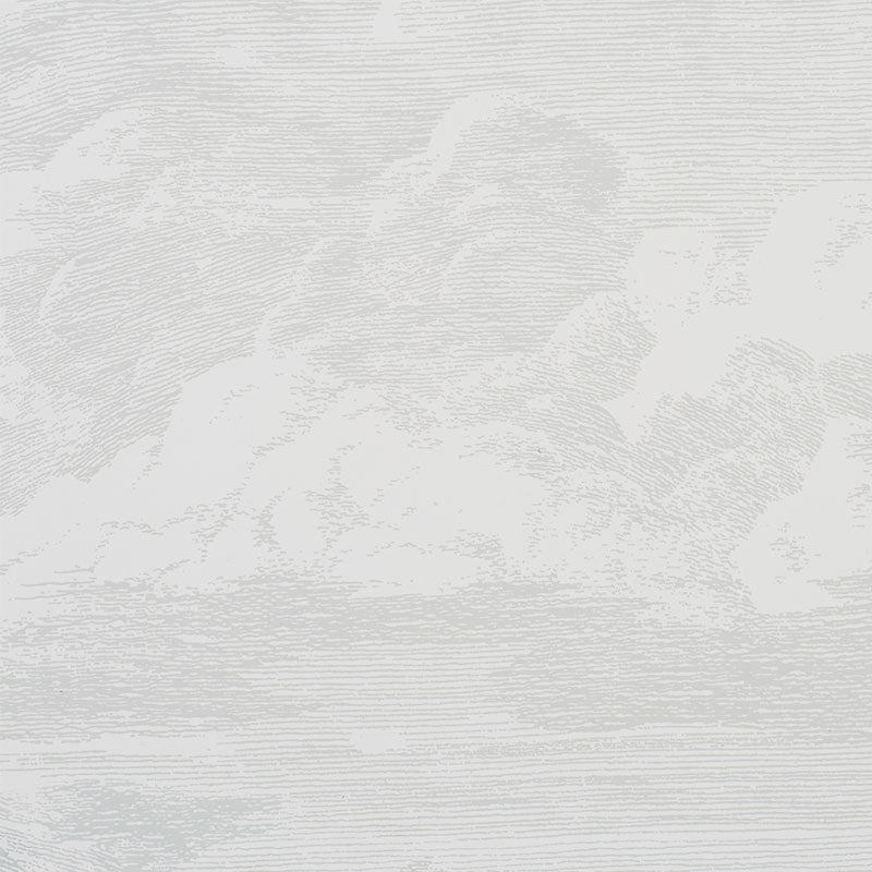 Schumacher Cloud Toile Quartz Wallpaper 5009131