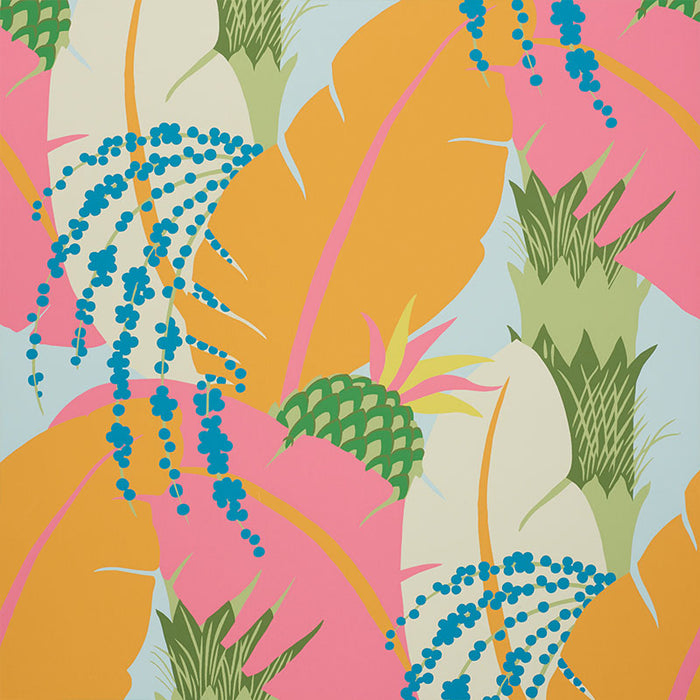 Schumacher Ananas Tropical Wallpaper 5009172