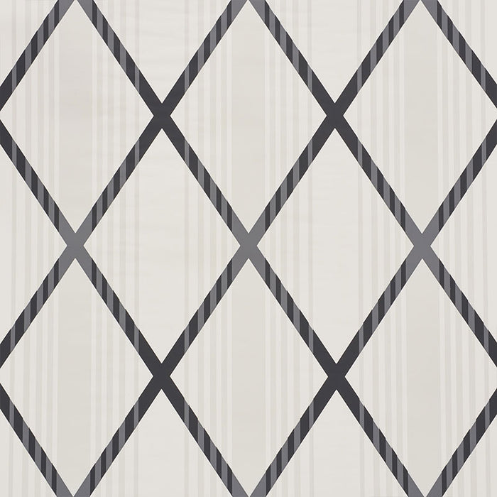 Schumacher Monti Charcoal Wallpaper 5009250