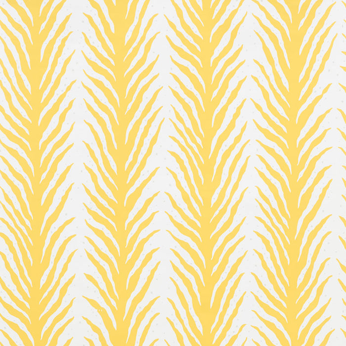 Schumacher Creeping Fern Lemonade Wallpaper 5009452