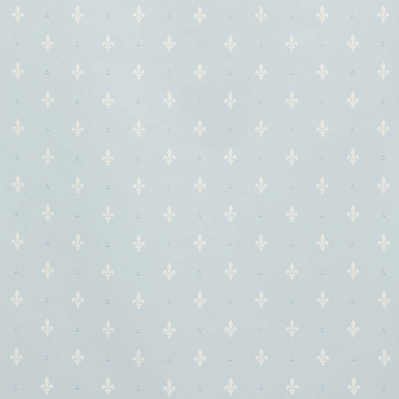 Schumacher Fleur De Lis Mineral Wallpaper 5009501