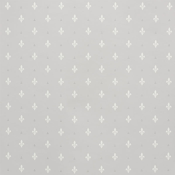 Schumacher Fleur De Lis Grey Wallpaper 5009502