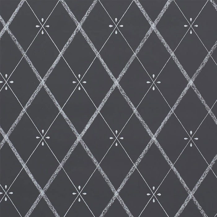 Schumacher Kasumi Diamond Chalkboard Wallpaper 5009510