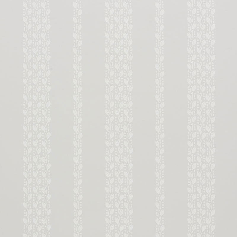 Schumacher Lillian Vine Grey Wallpaper 5009521