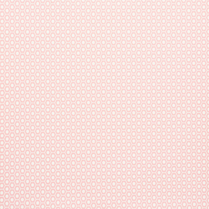 Schumacher Queen B Pink Wallpaper 5009570