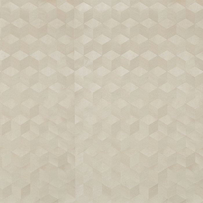 Schumacher Chevron Inlay Blond Wallpaper 5009630