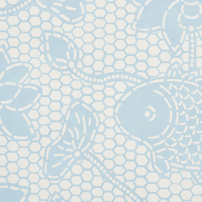 Schumacher Lotus Batik Sky Wallpaper 5009751