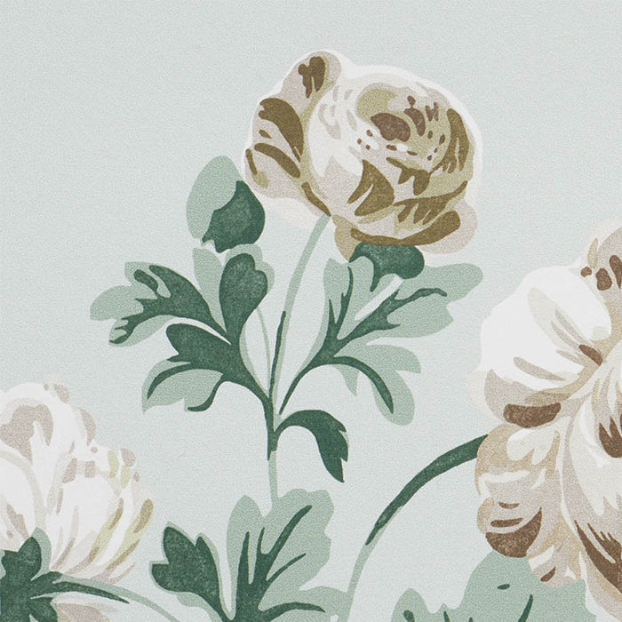 Schumacher Betty Celadon Wallpaper 5009872