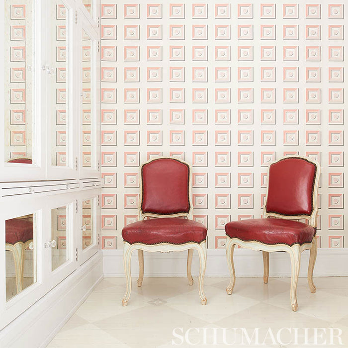 Schumacher Marcel Blush Wallpaper 5009881