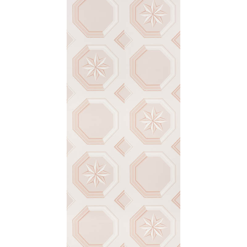 Schumacher Augustus Blush Wallpaper 5009891