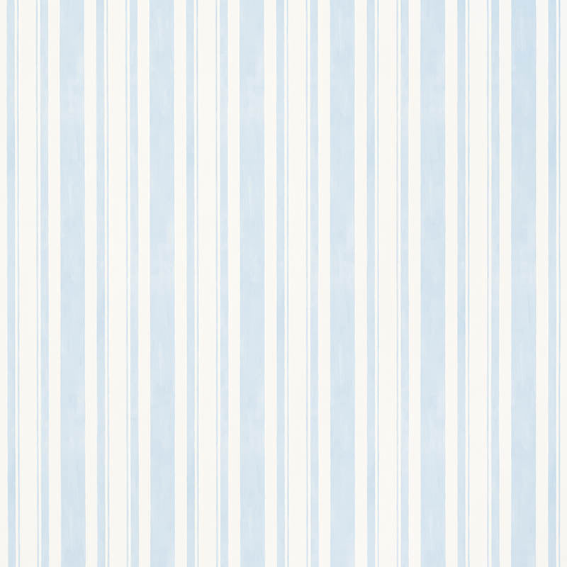 Schumacher Villa Stripe Sky Wallpaper 5009921