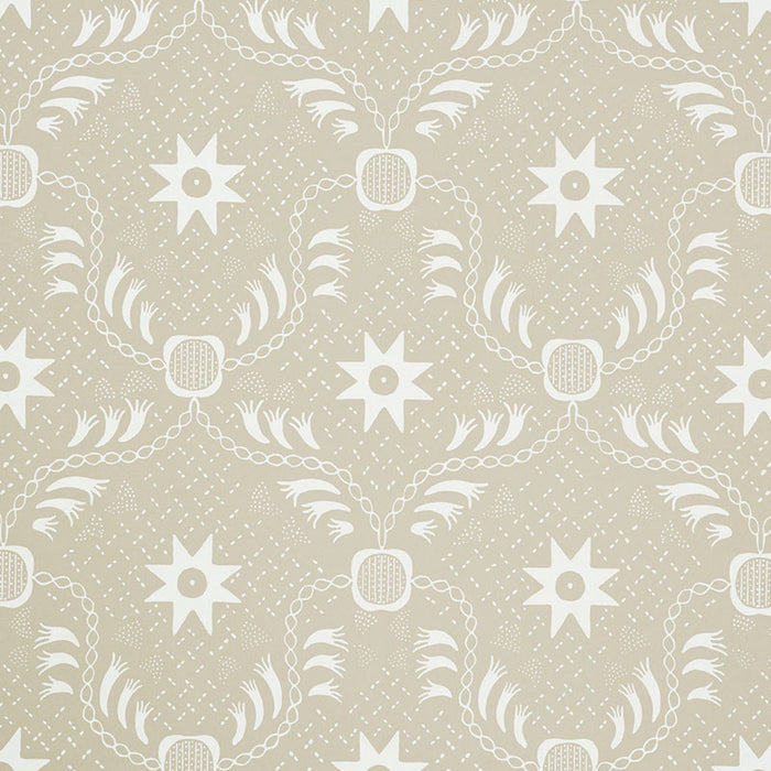 Schumacher Lancaster Sand Wallpaper 5010081