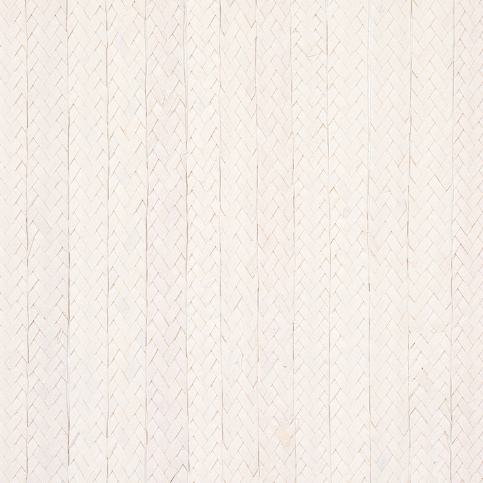 Schumacher Braided Buri Ivory Wallpaper 5010191