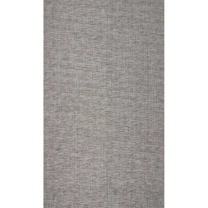 Schumacher Metal Paperweave Charcoal Wallpaper 5010310