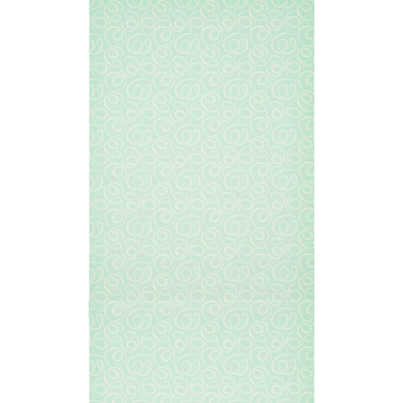 Schumacher Dorian Seafoam Wallpaper 5010362