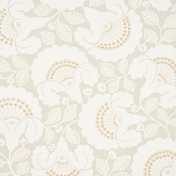 Schumacher Jackie Neutral Wallpaper 5010372