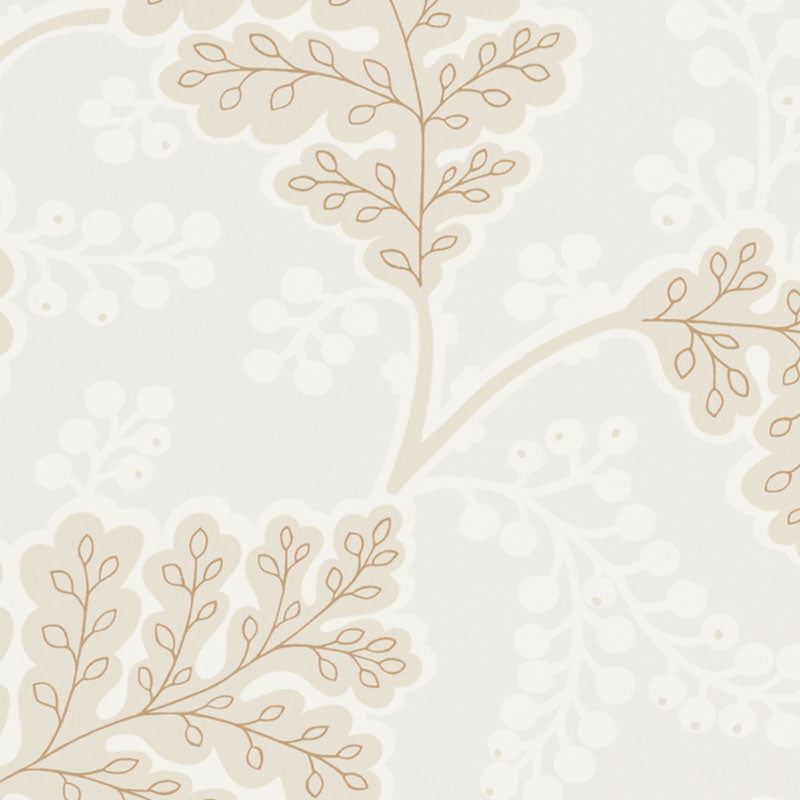 Schumacher Estelle Neutral Wallpaper 5010390