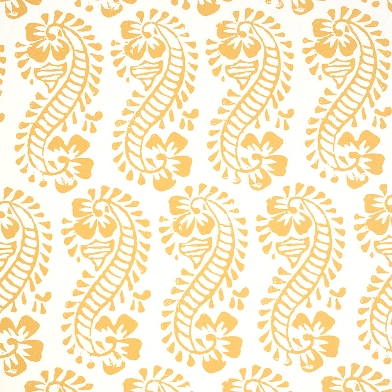 Schumacher Lani Gold Wallpaper 5011121