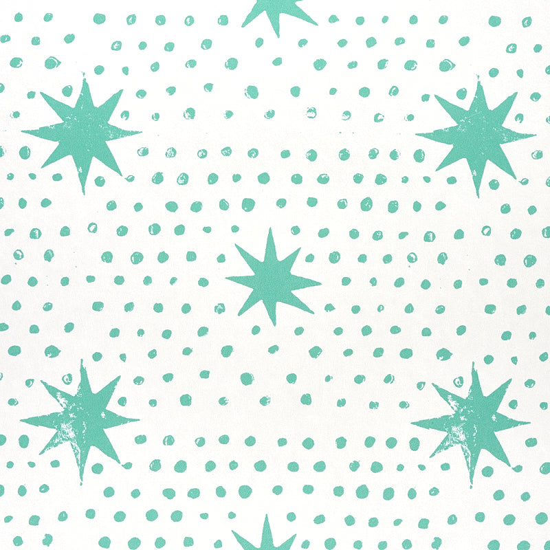 Schumacher Spot & Star Seaglass Wallpaper 5011171