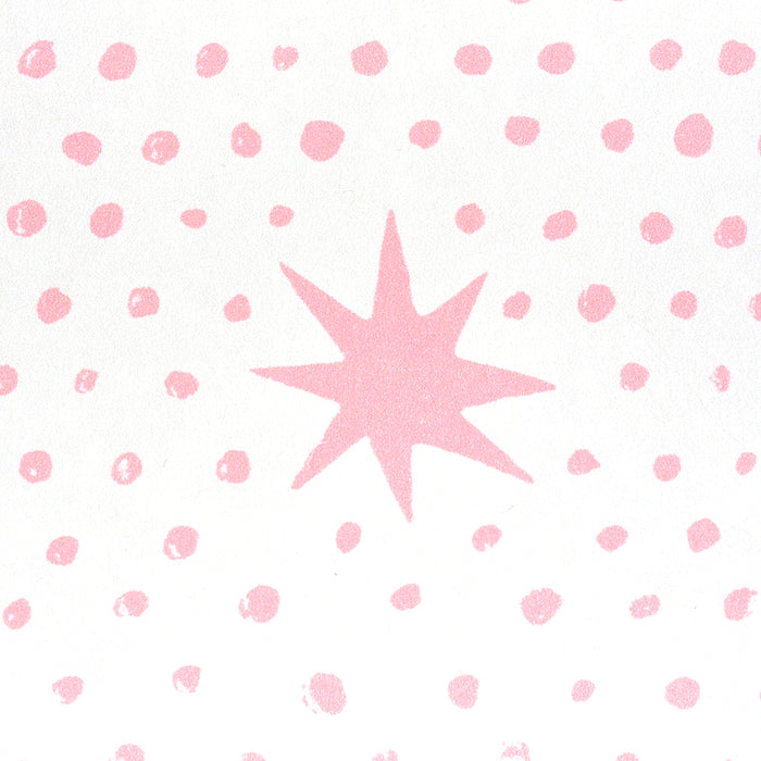 Schumacher Spot & Star Pink Wallpaper 5011172