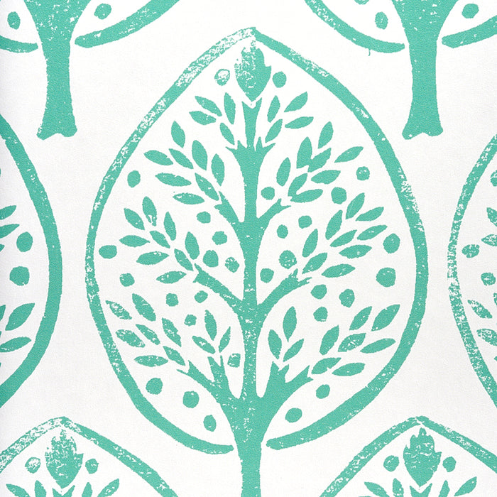 Schumacher Tree Seaglass Wallpaper 5011180