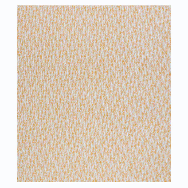 Schumacher Ashberg Paperweave Yellow Wallpaper 5011261