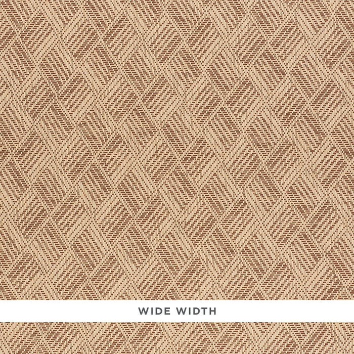 Schumacher Ashberg Paperweave Brown Wallpaper 5011262