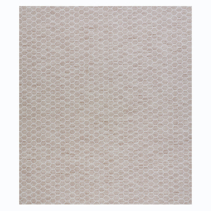 Schumacher Abaco Linen Paperweave Natural Wallpaper Sample 5011290