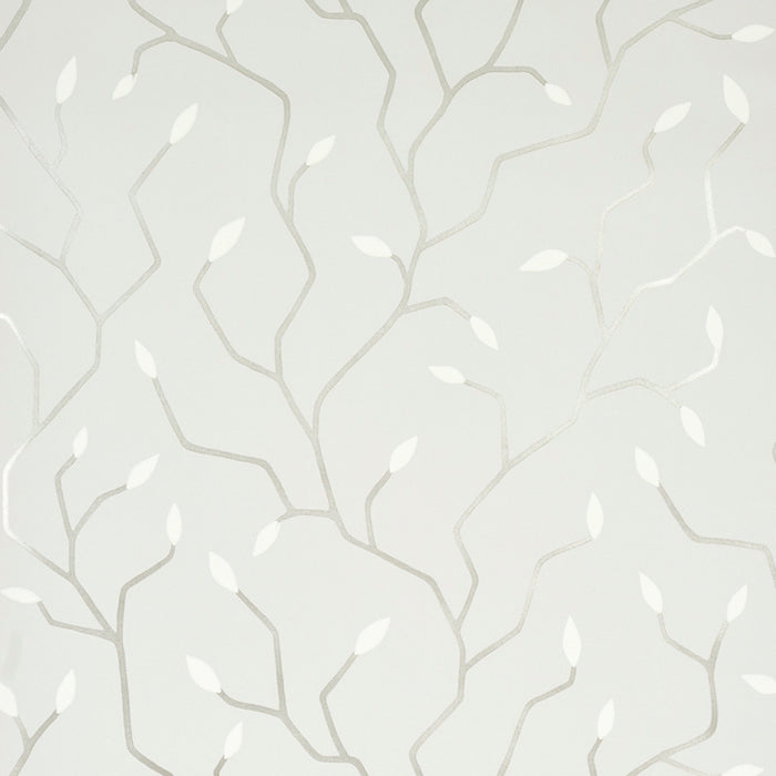 Schumacher Cymbeline Silver Wallpaper 5011381