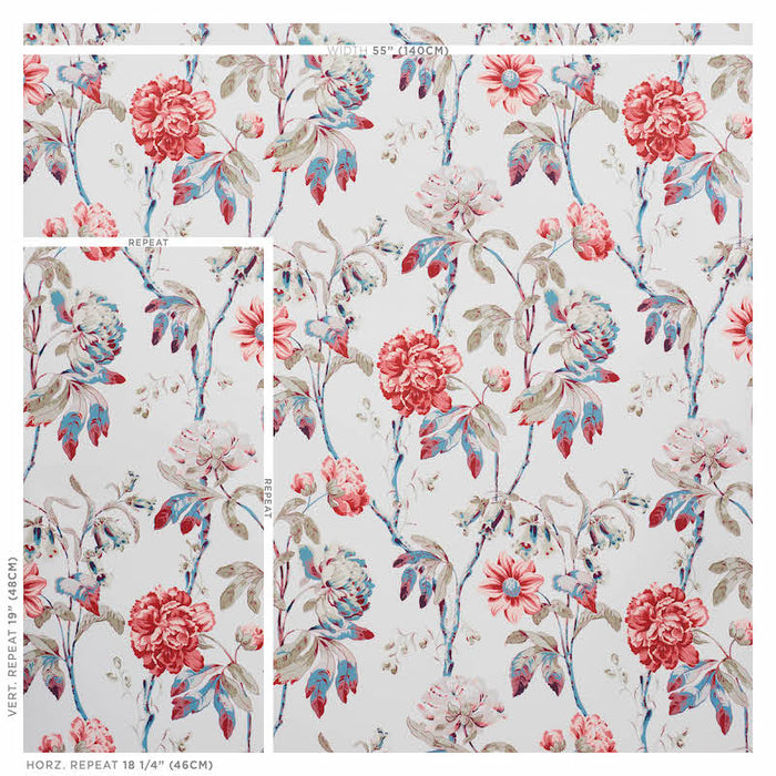 Schumacher Daydream Rose Wallpaper 5011401