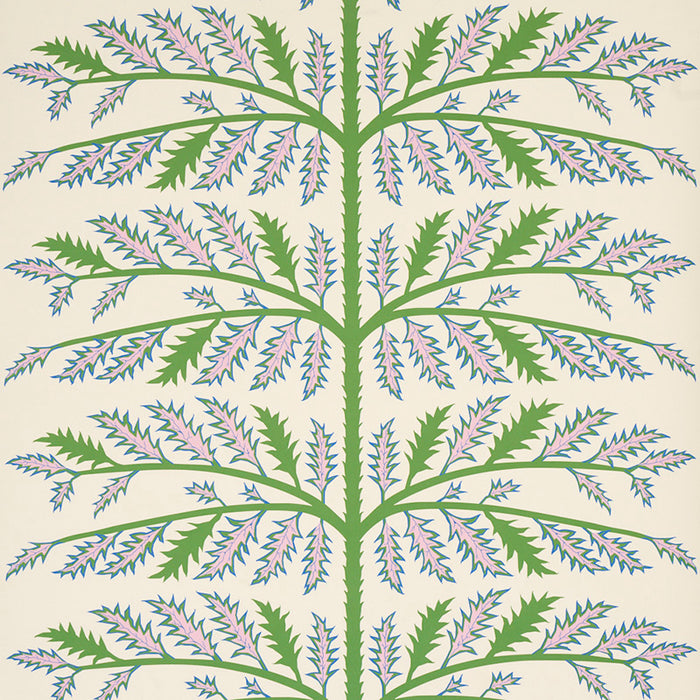 Schumacher Thistle Ivory Wallpaper 5011430